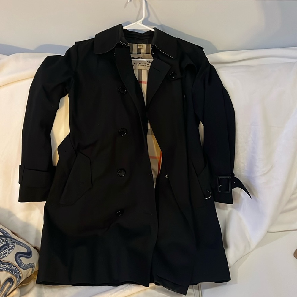 Burberry cotton trench coat